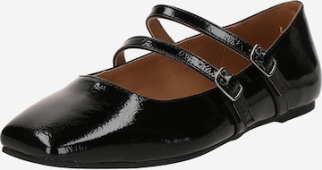 Bianco Nauhaballerina 'ROSE' värissä musta: etupuoli