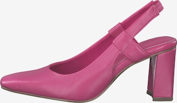 MARCO TOZZICipele s potpeticom i otvorenom petom - roza boja
