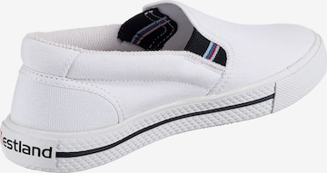 Westland Classic Flats 'Laser' in White