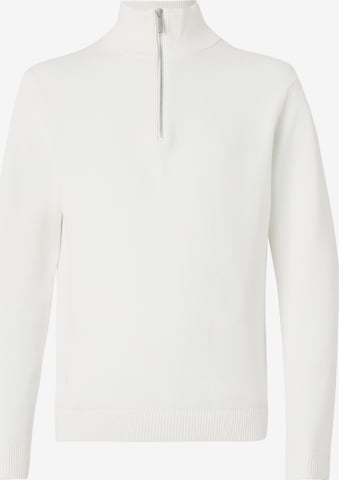 SELECTED Svetr 'SLHDANE' – bílá: přední strana