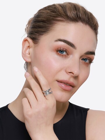 Heideman Ring 'Papia' in Silber: Vorderseite