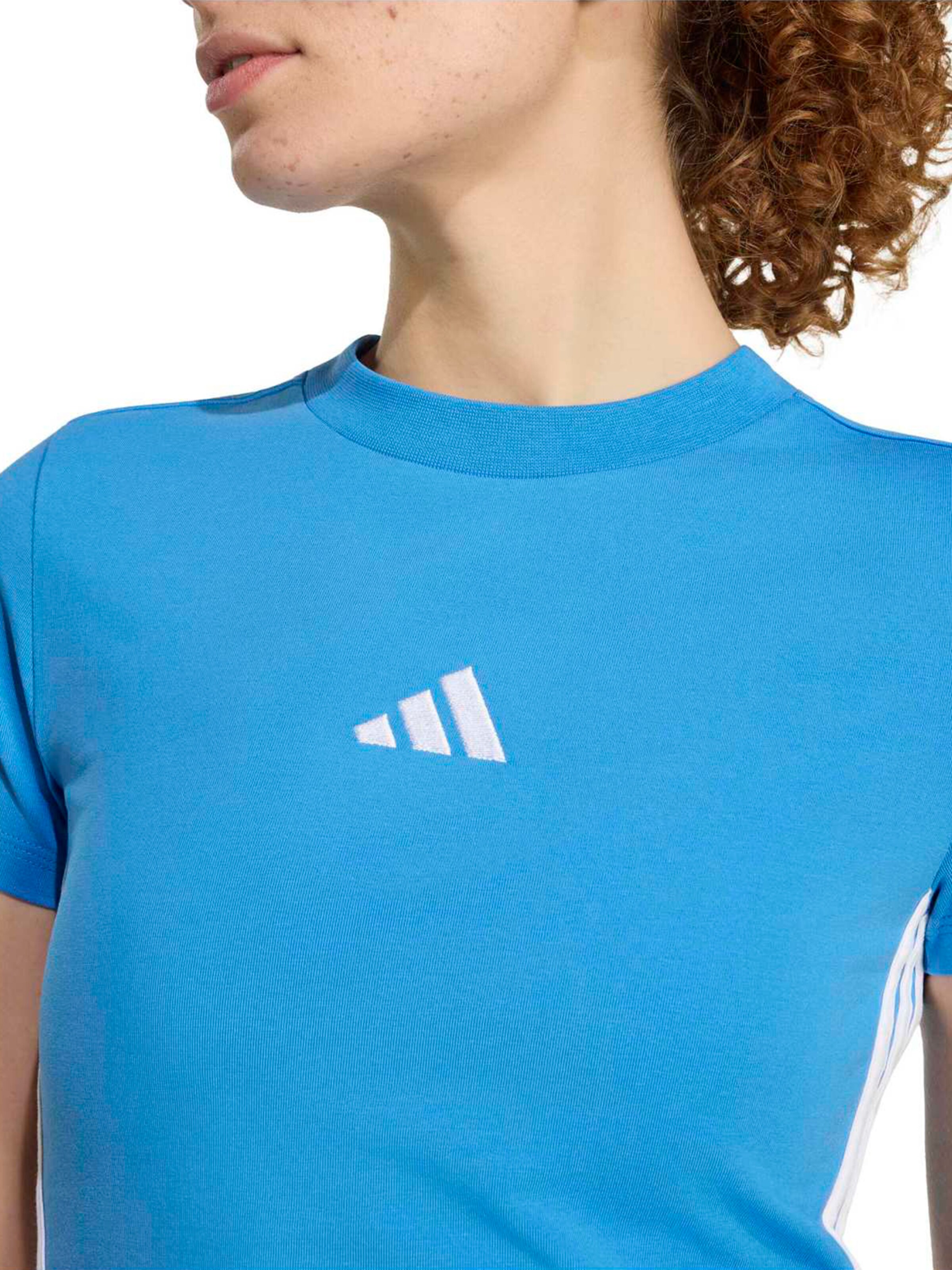 ADIDAS SPORTSWEAR Funktionsbluse 'Essentials' i blå