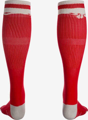 OUTFITTER Soccer Socks 'OCEAN FABRICS TAHI' in Red