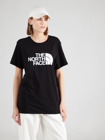 THE NORTH FACE - Camiseta en negro: frente