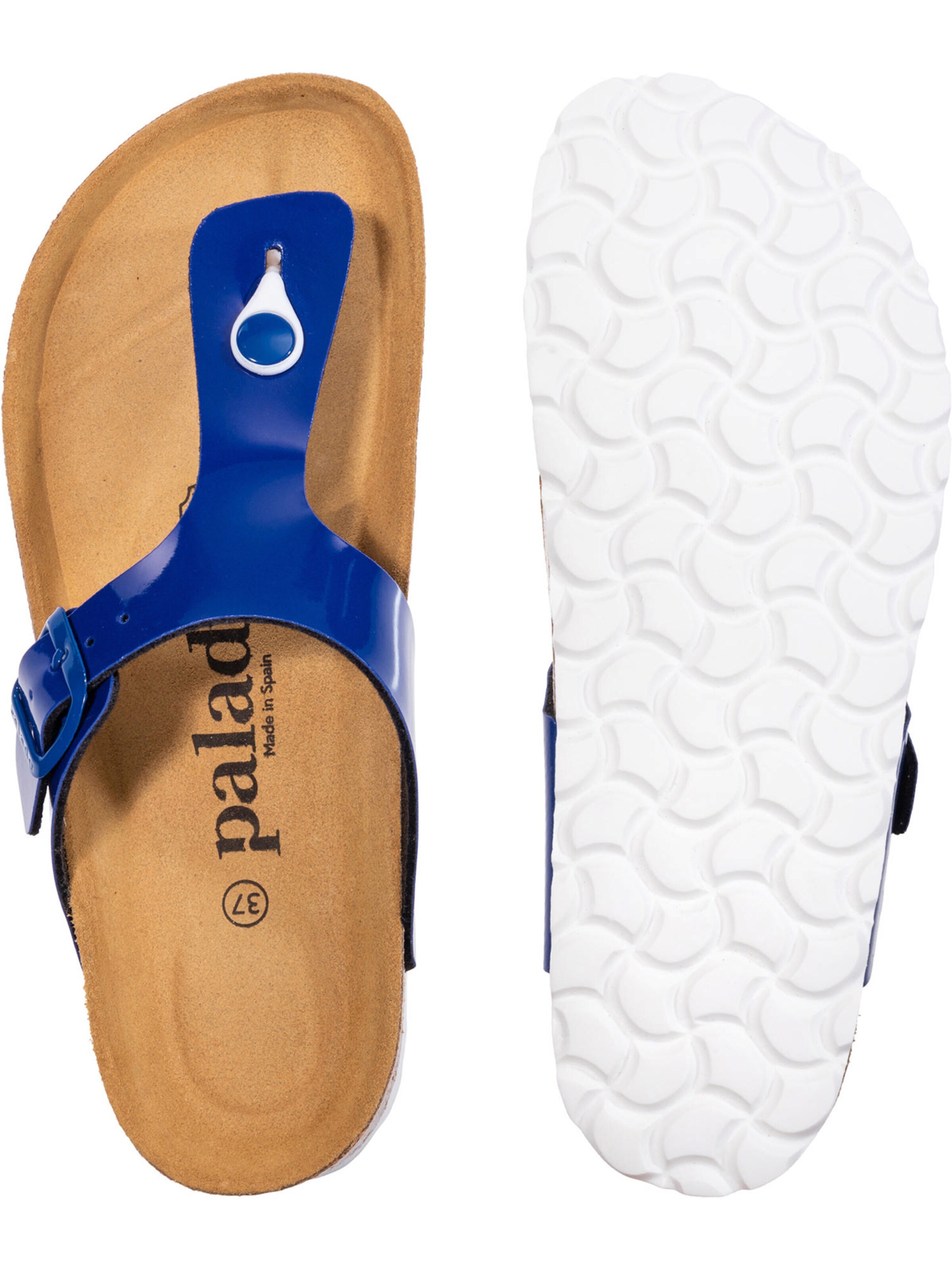 Palado - Sandalias de dedo 'Kos Lack' en azul