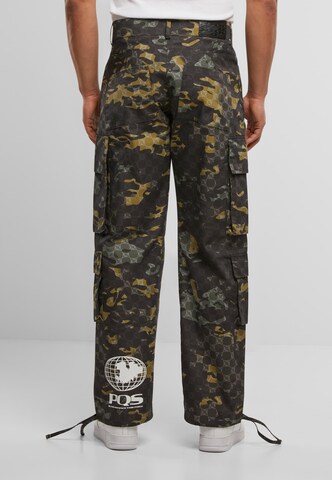 Regular Pantalon cargo 'Aether' Pequs en vert