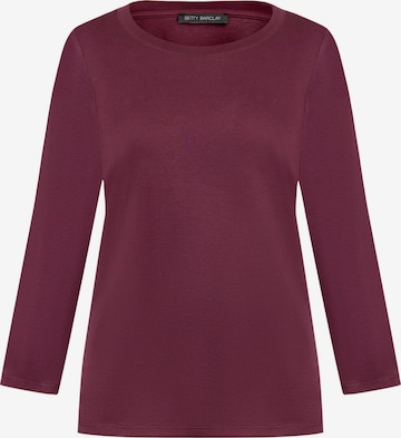 T-shirt Betty Barclay en violet : devant