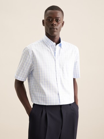 SEIDENSTICKER Comfort fit Business shirt in Blue