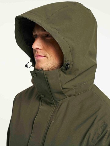 TENSON Winter Coat 'Biscaya' in Green