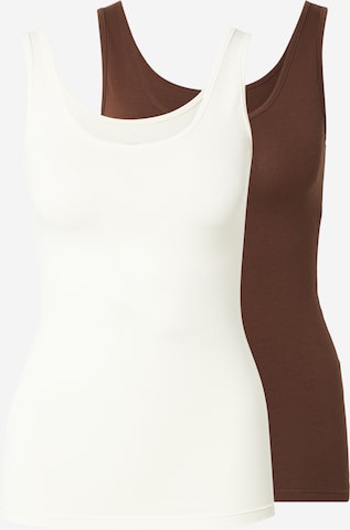 ruda Mavi Palaidinė be rankovių: priekis