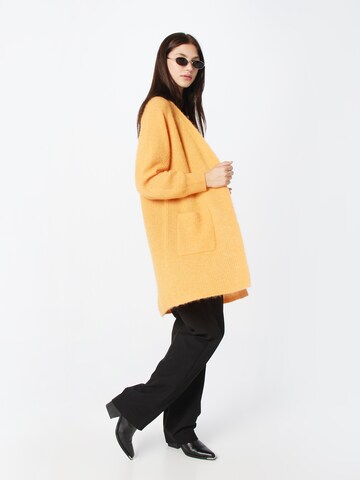 BOSS Knit Cardigan 'Felva' in Orange