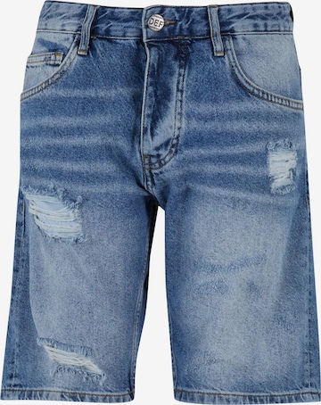 DEF Regular Jeans 'Milo' in Blauw: voorkant