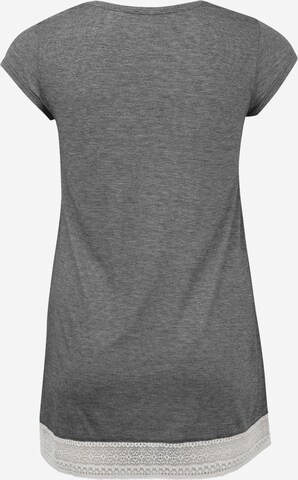 ETAM Spalna srajca 'WARM DAY' | siva barva