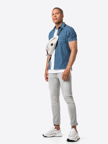 mėlyna DENHAM Standartinis modelis Marškiniai 'AXEL'