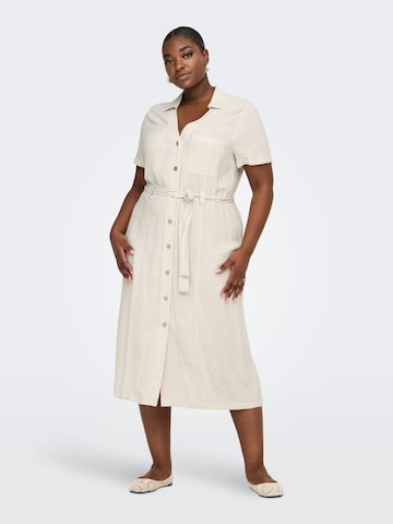 ONLY Carmakoma Μπλουζοφόρεμα 'CARSiesta' σε μπεζ