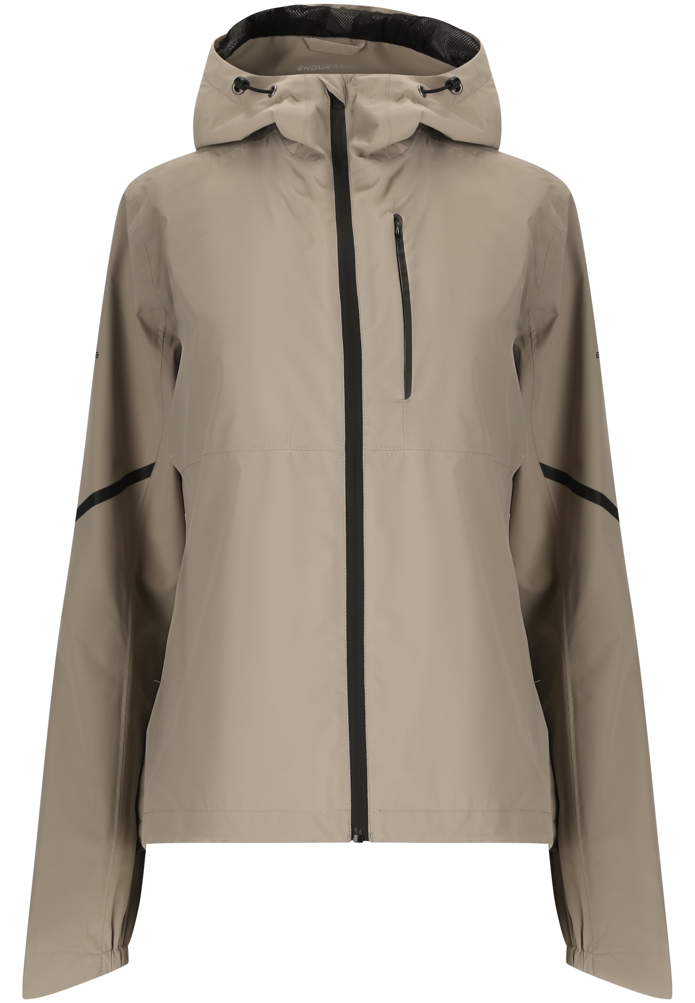 ENDURANCE Sportjas 'Seren' in Beige: voorkant