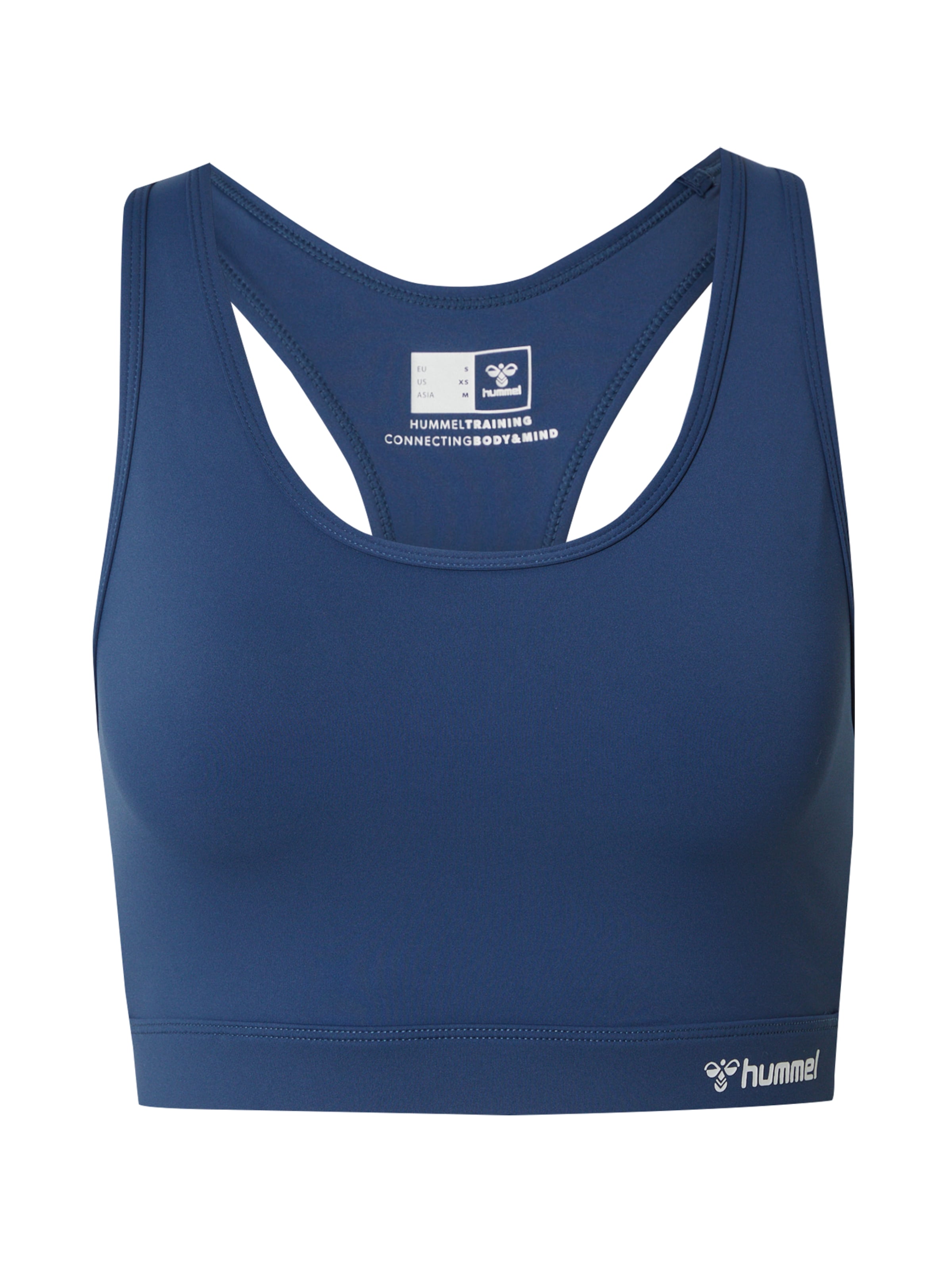 Hummel Biustonosz sportowy 'ACTIVE' w kolorze niebieski: przód