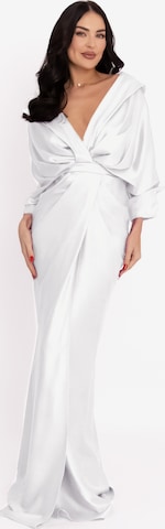 acob a porter Evening dress in White: front