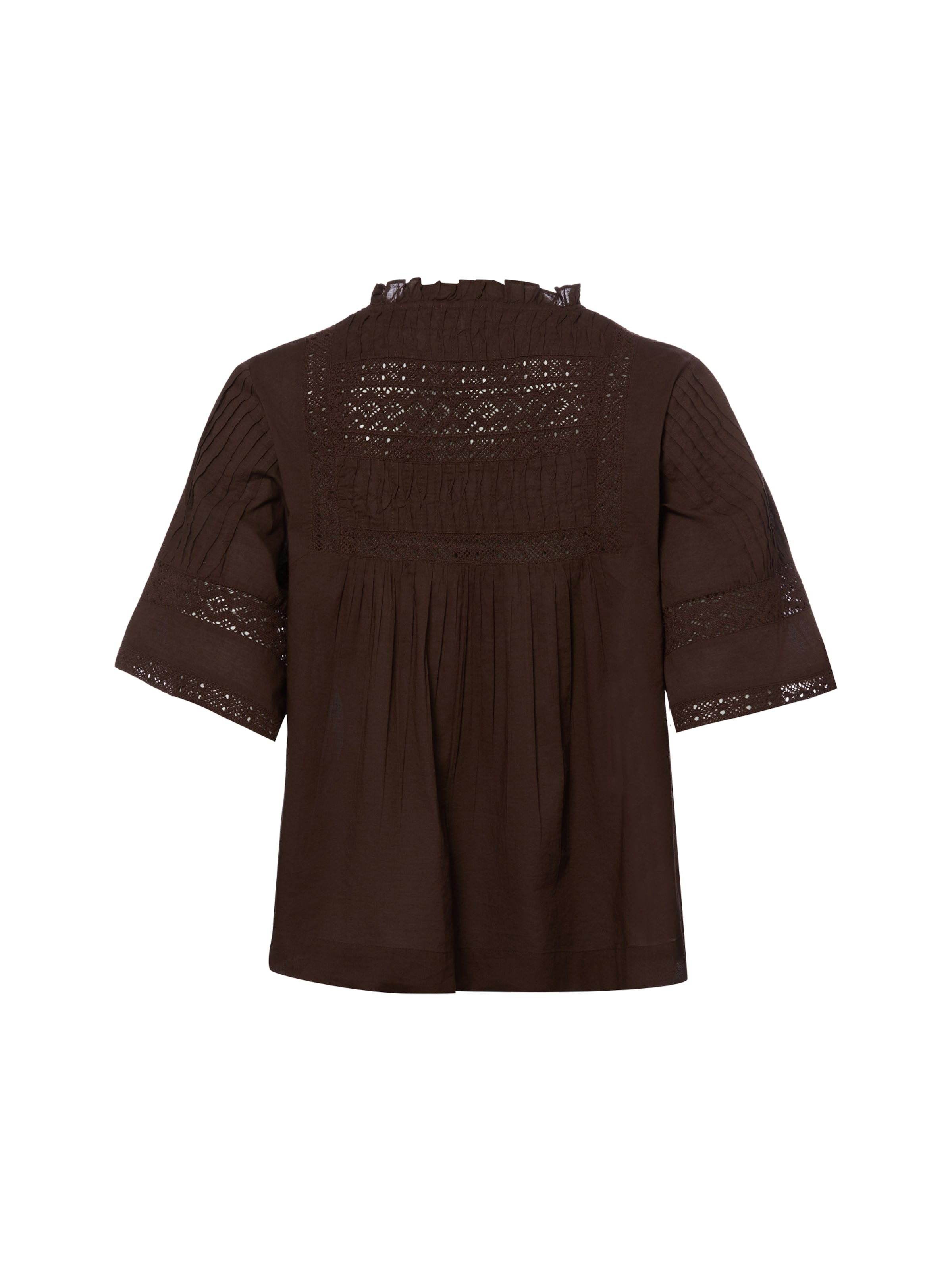 Chemisier Marie Lund en marron