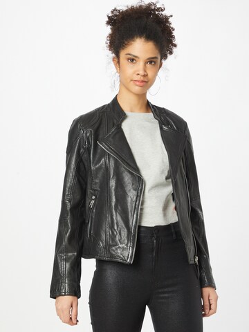 Gipsy Between-season jacket 'Safiya' in Black: front