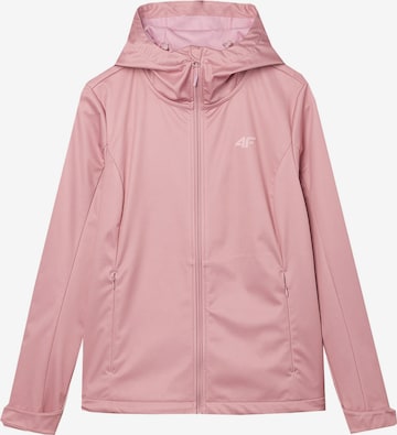 Veste mi-saison 4F en rose : devant