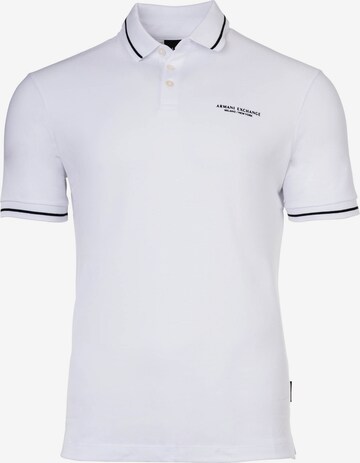 T-Shirt ARMANI EXCHANGE en blanc : devant