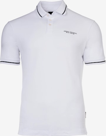T-Shirt ARMANI EXCHANGE en blanc : devant