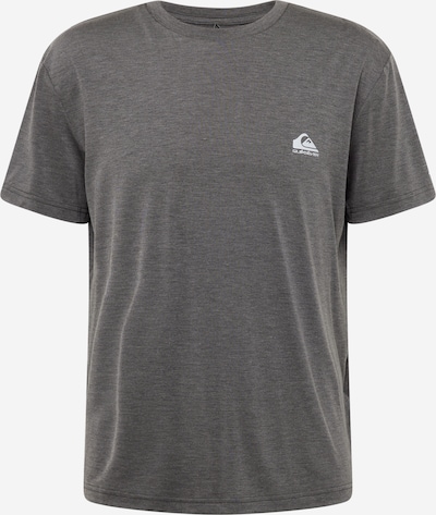 QUIKSILVER T-Shirt fonctionnel 'COASTAL RUN' en graphite / blanc, Vue avec produit