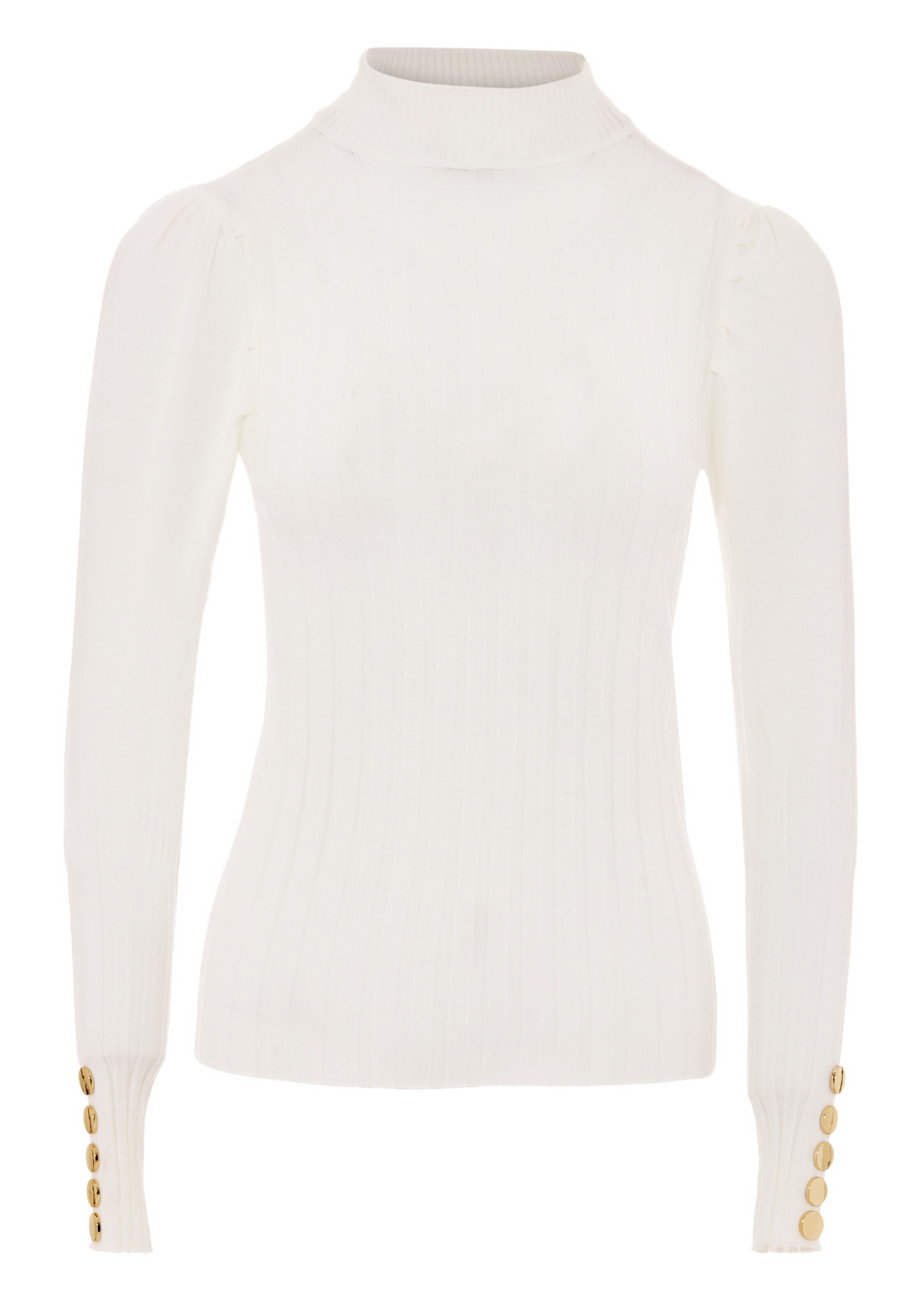caspio Sweater in White: front