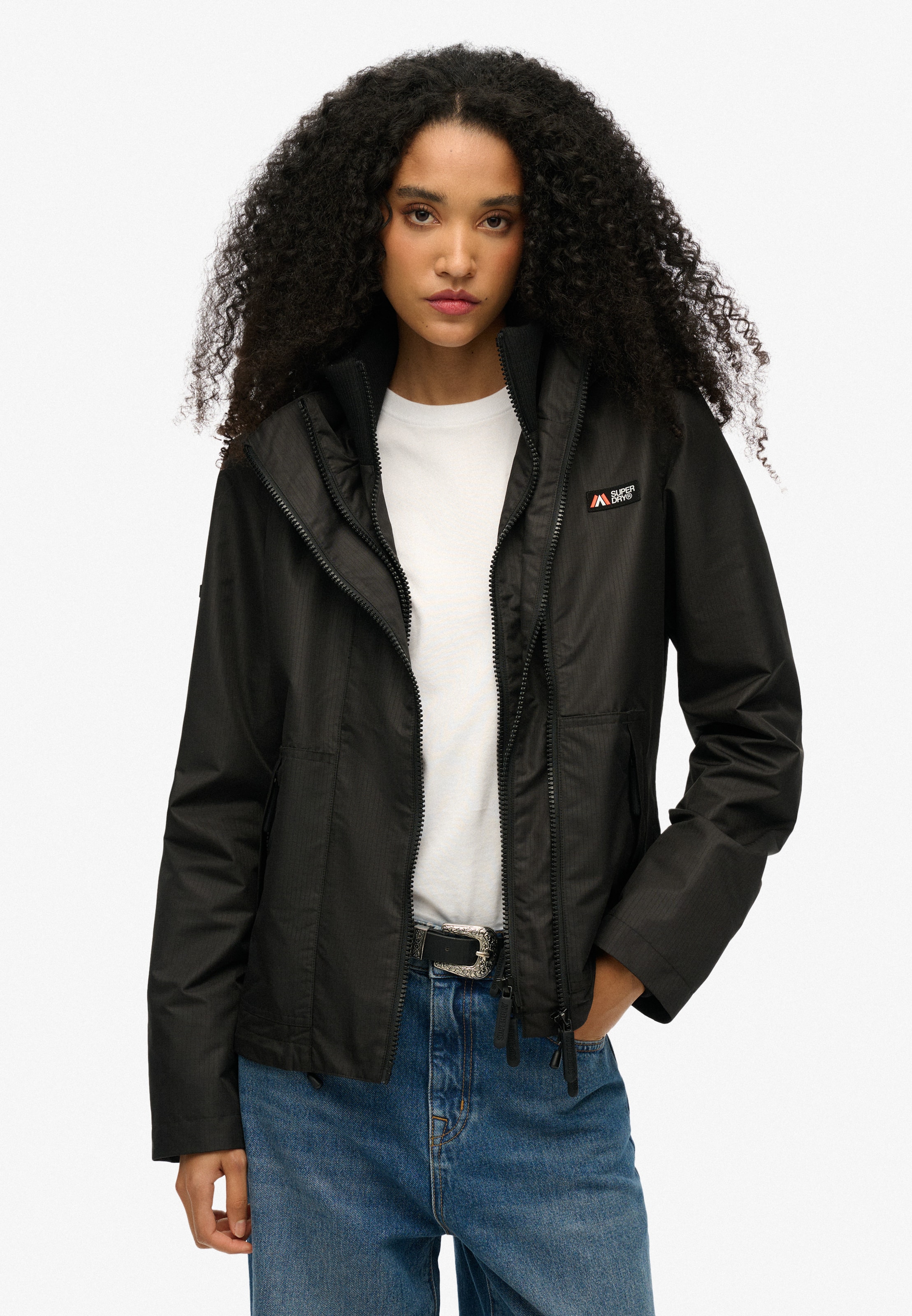 Superdry & Co Jacke in Schwarz