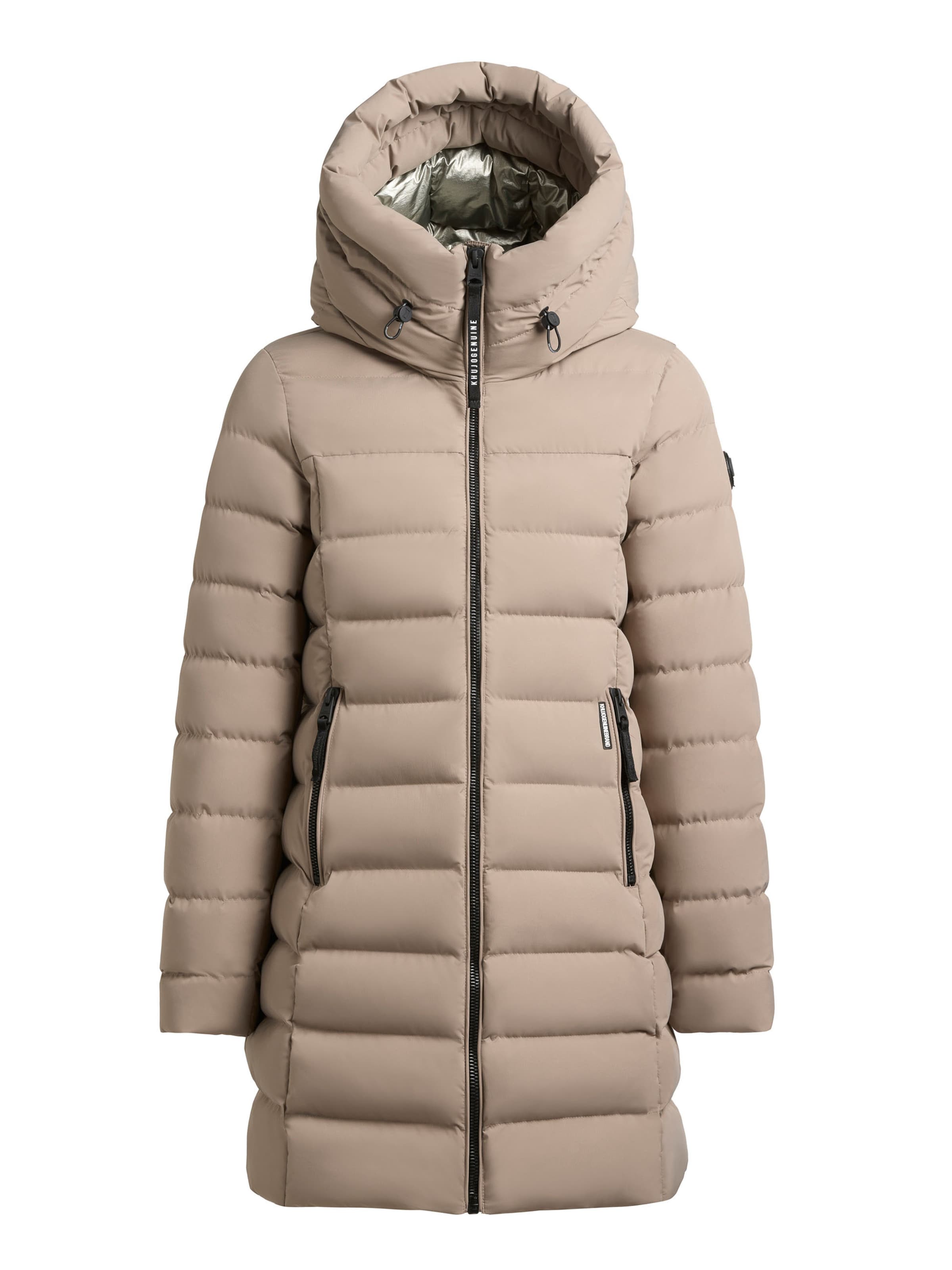 khujo Χειμερινό παλτό 'NEKAR2' σε μπεζ: μπροστά