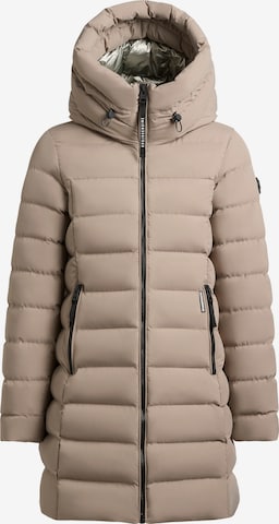 Manteau d’hiver 'NEKAR2' khujo en beige : devant