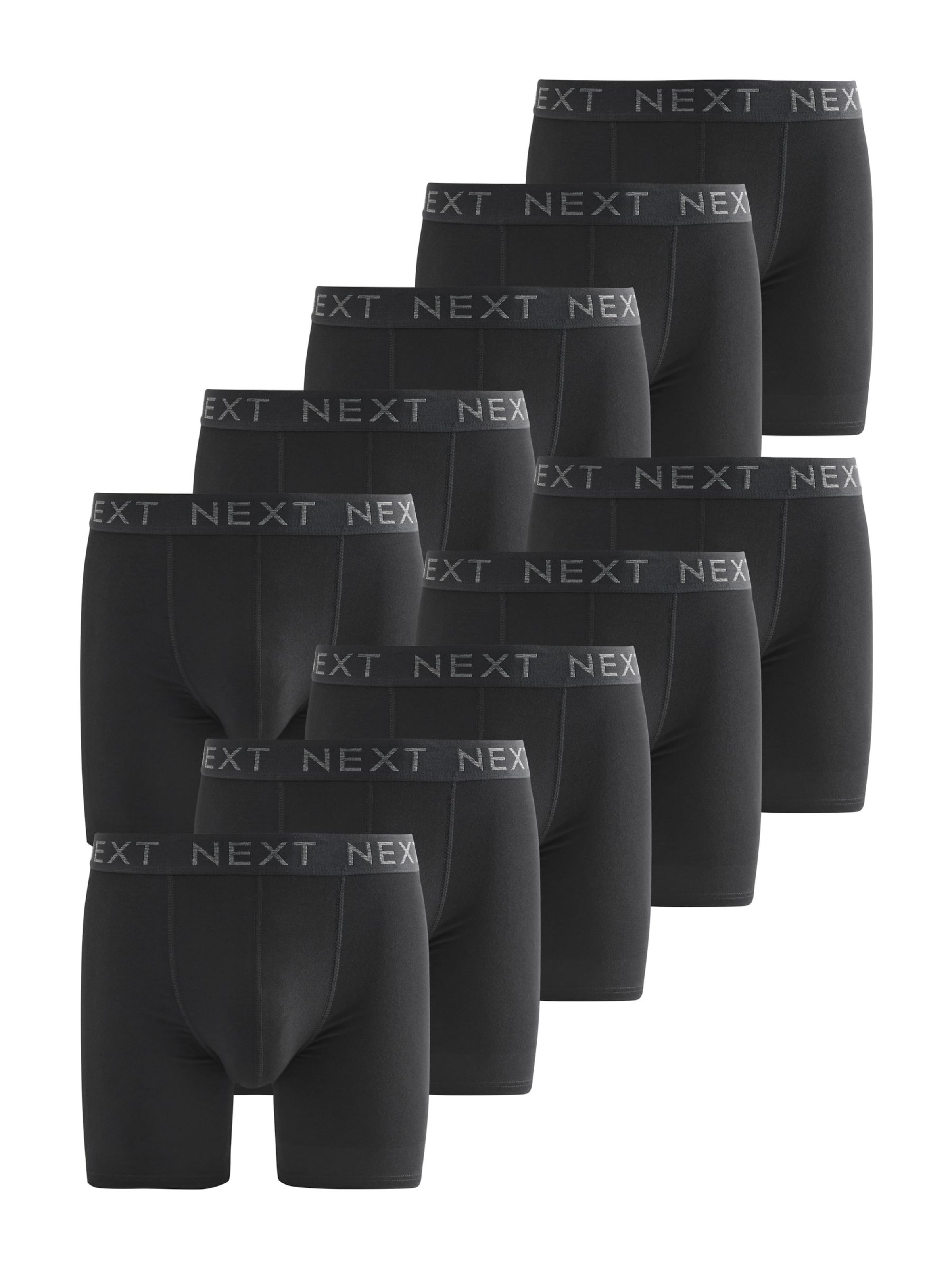 Boxers Next en noir : devant