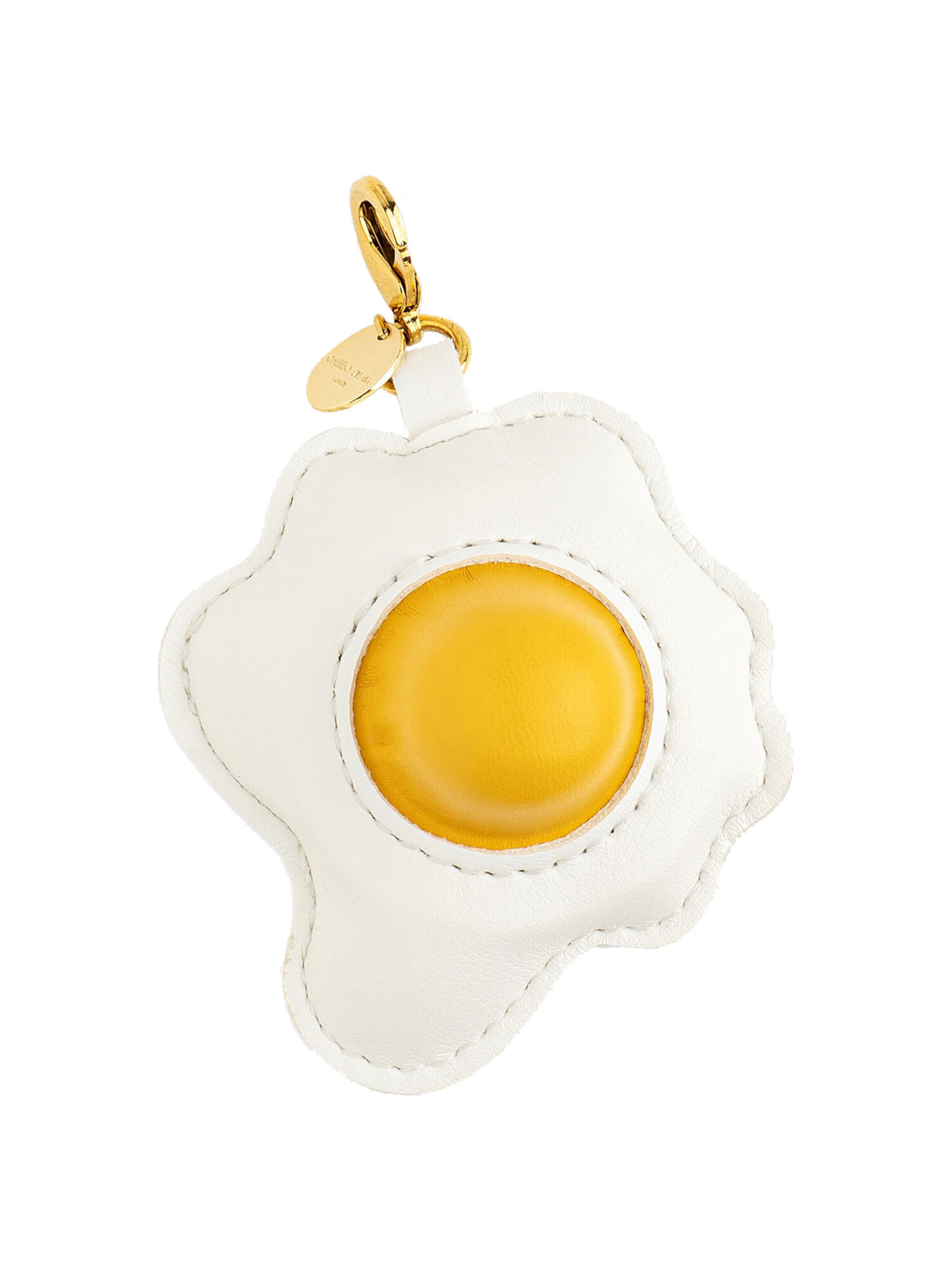 Cheeky Chain Munich Accessoires voor tassen 'Eggi' in Geel: voorkant
