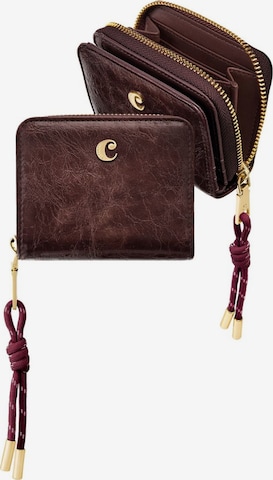 Cacharel Peněženka 'Card wallet with flap Philomène' – červená: přední strana