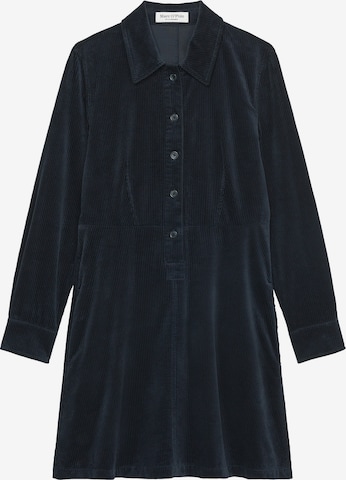 Marc O'Polo Shirt Dress in Blue: front