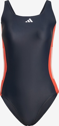 ADIDAS PERFORMANCE Bralette Active Swimsuit in Blue: front