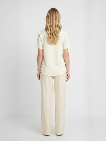 Opal Studio Regular Pants ' Amina ' in White