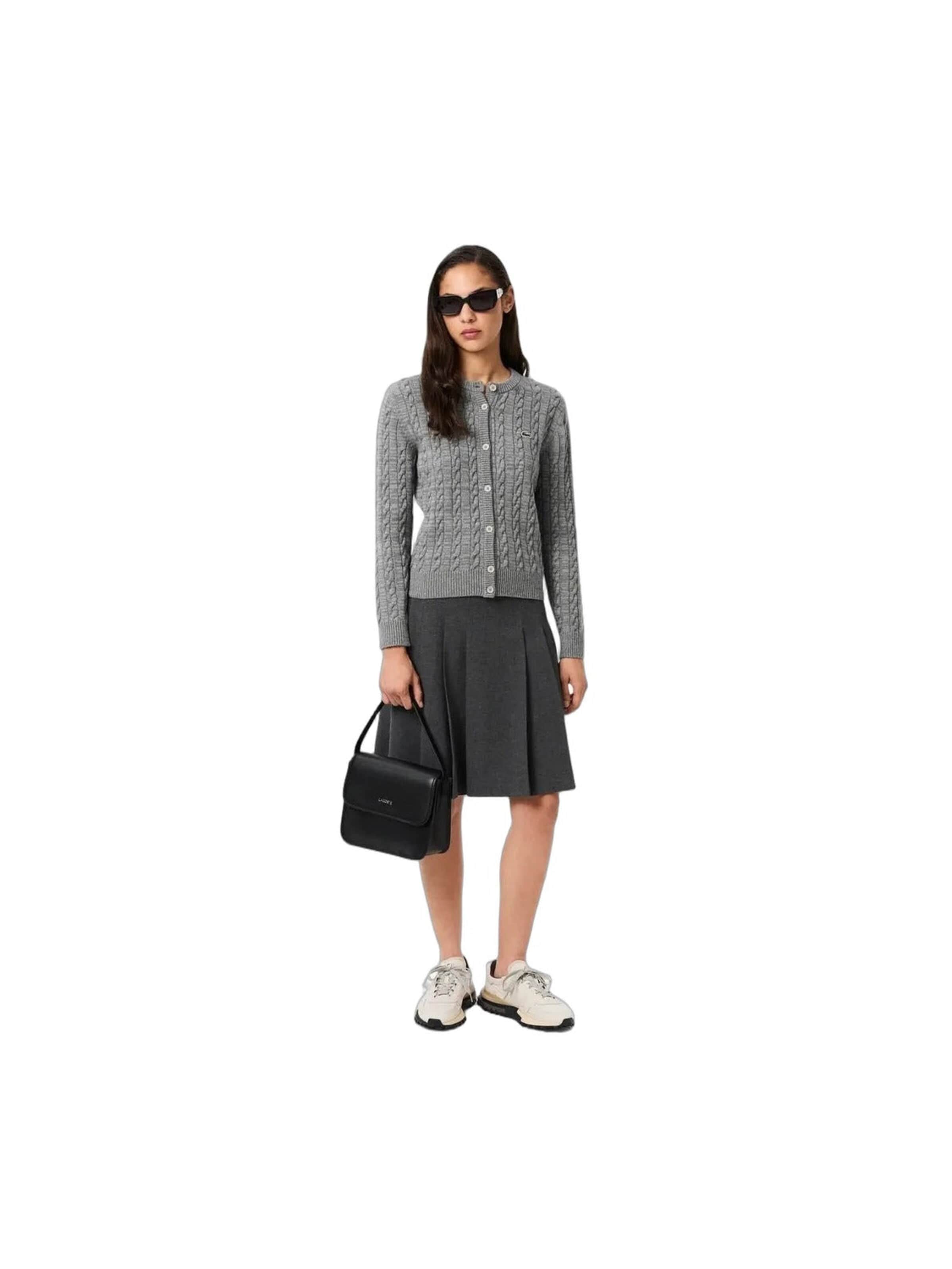 LACOSTE Schultertasche 'Elegance'‌‌‌‌‌ in Schwarz