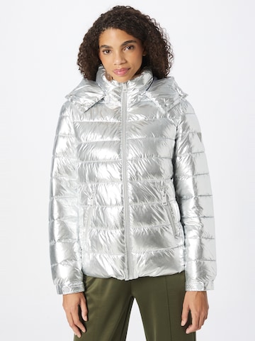 Veste mi-saison 'FIORENZA' GUESS en argent : devant