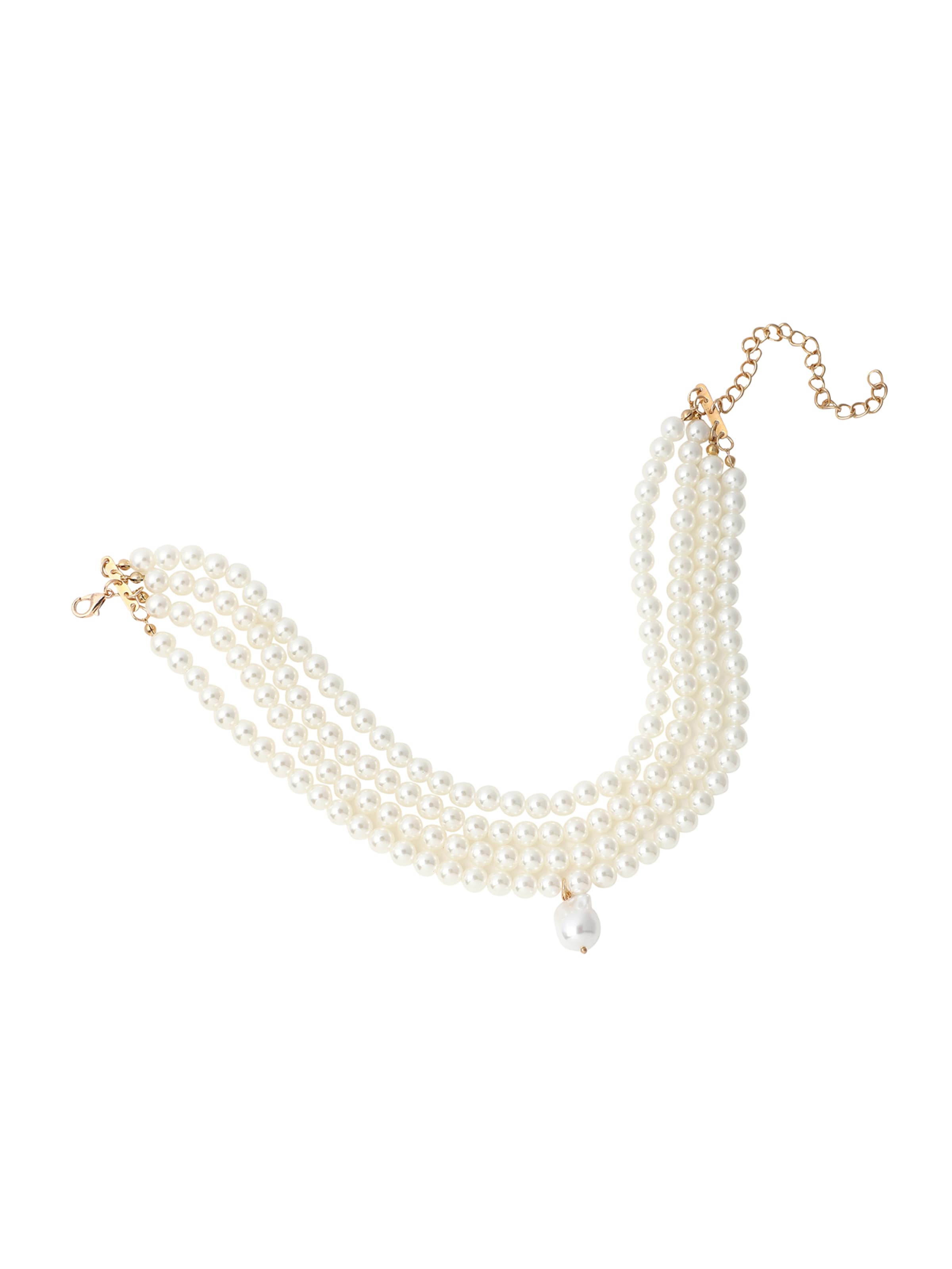 SOHI Αλυσίδα 'Nitam' σε λευκό: μπροστά