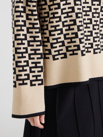 SELECTED Trui 'KAMMA' in Beige