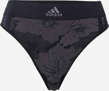 ADIDAS PERFORMANCE Athletic Underwear in Black: front