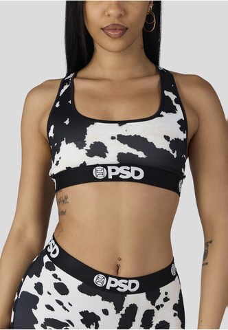Bustier Soutien-gorge de sport PSD en blanc