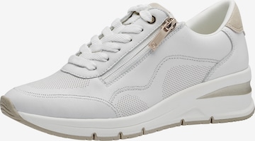 TAMARIS Sneakers laag in Wit: voorkant