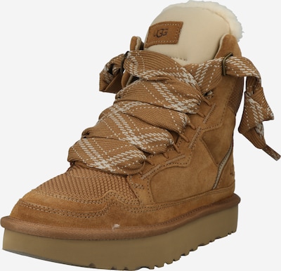 UGG Gležnjače na vezanje 'HIGHMEL' u pijesak / višnja, Pregled proizvoda