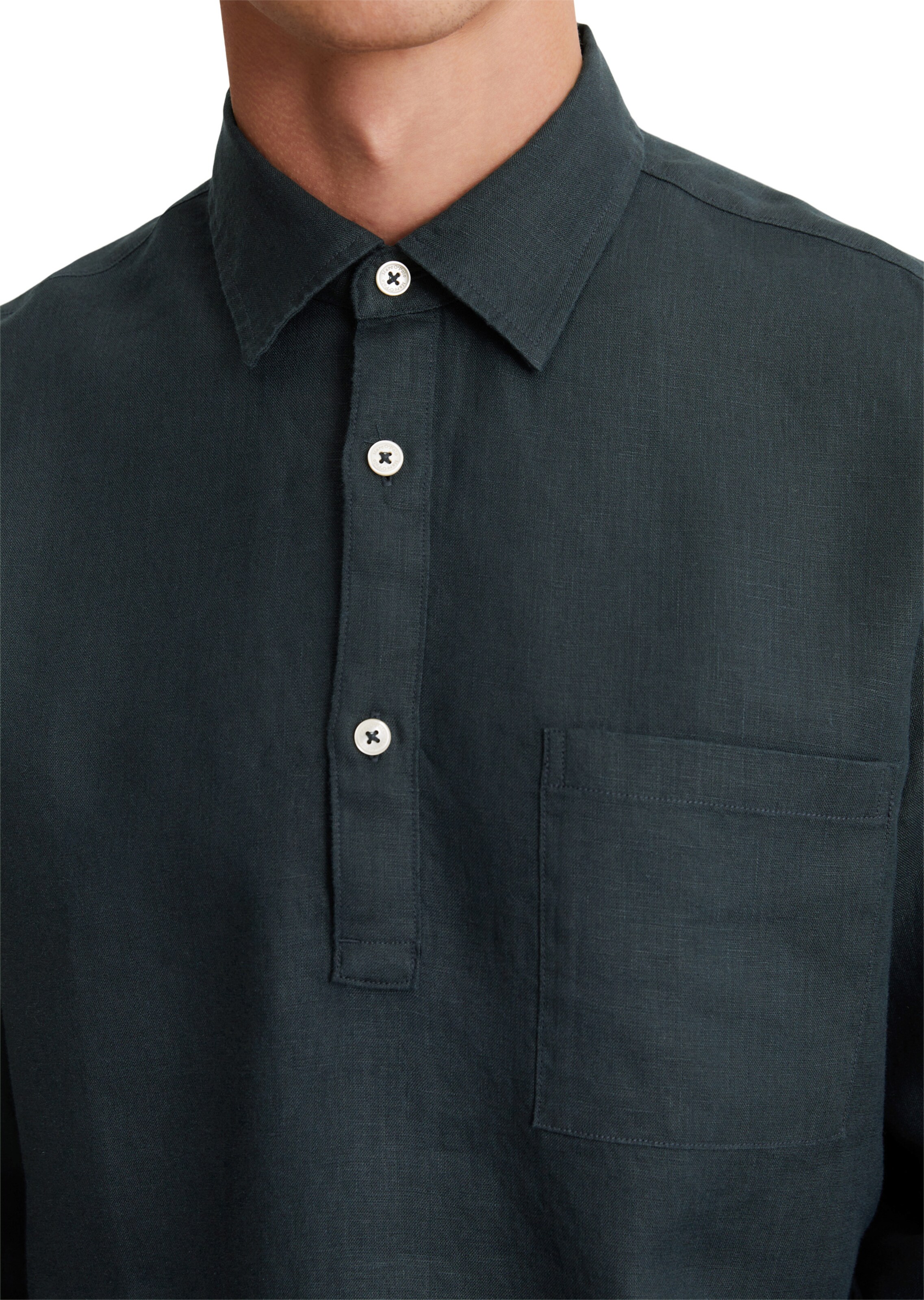 Marc O'Polo Regular Fit Hemd in Blau