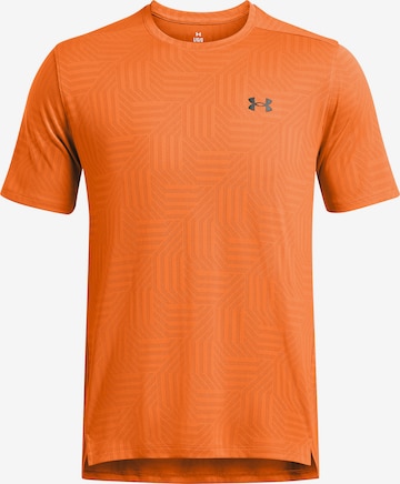 UNDER ARMOUR Funktionsshirt 'Vent Geotessa' in Orange: predná strana