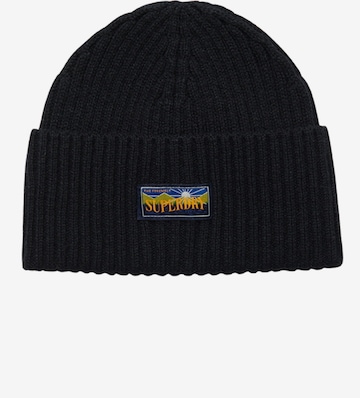 Superdry Beanie in Black: front