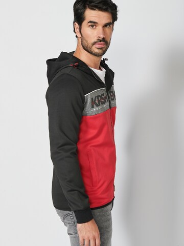 KOROSHI Between-Season Jacket in Red